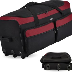 36" Asgard 3-Wheel Rolling Duffel Bag